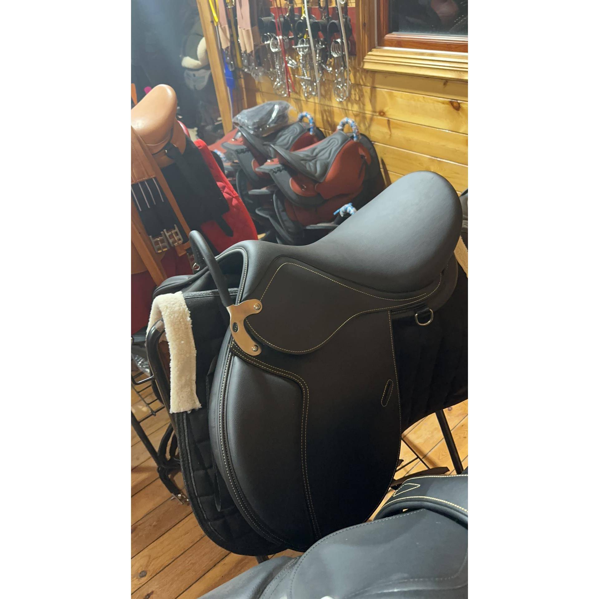 Comprehensive horse saddle full set of horse saddle cushion super fiber coach big saddle horse machis partarisha products
