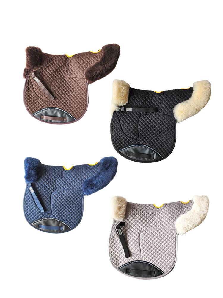 British saddling cushion wool pad cushion saddling cushion Silverroyal sweat drawer comprehensive saddle pad saddle pad H6915