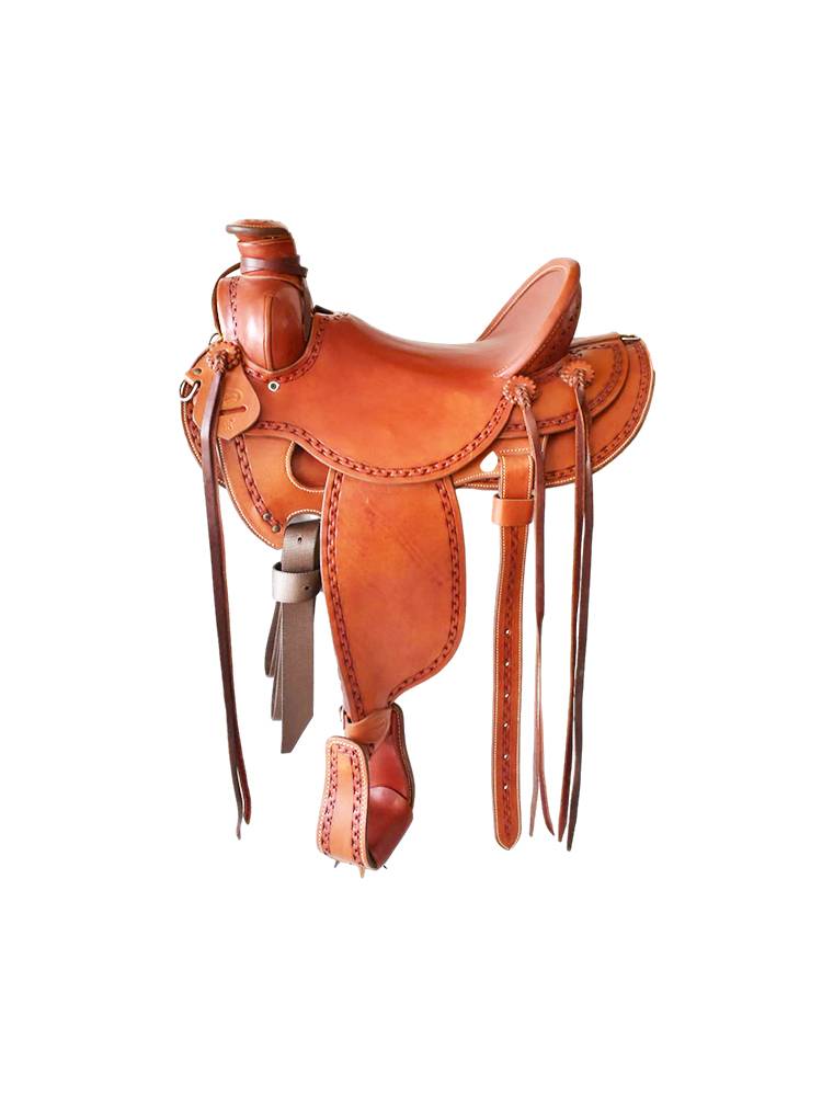 Western saddles, all-skinned and hard-skinned