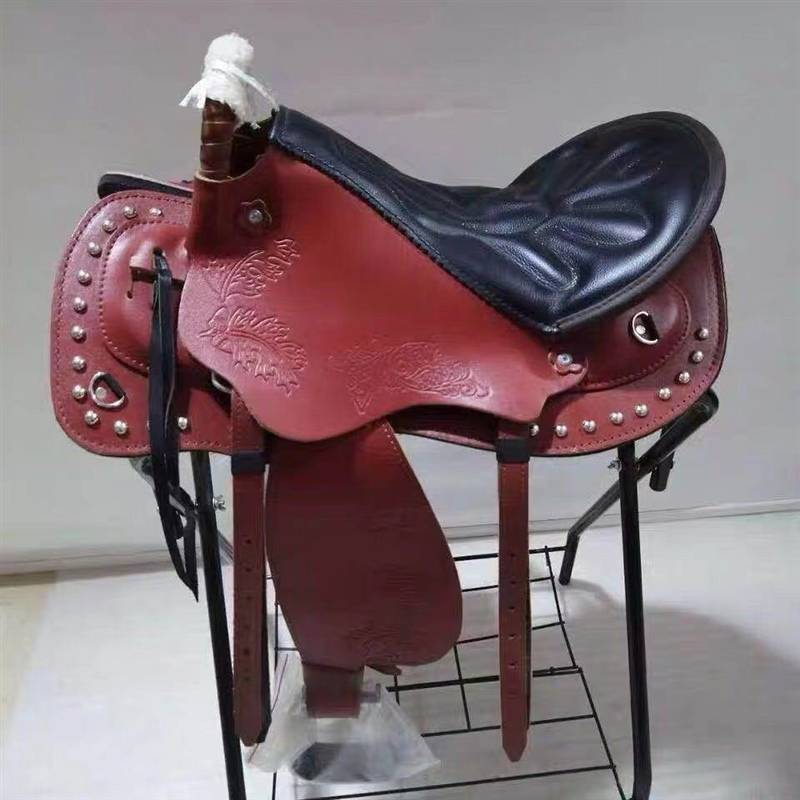 A new brand-new saddle for new coach tourists