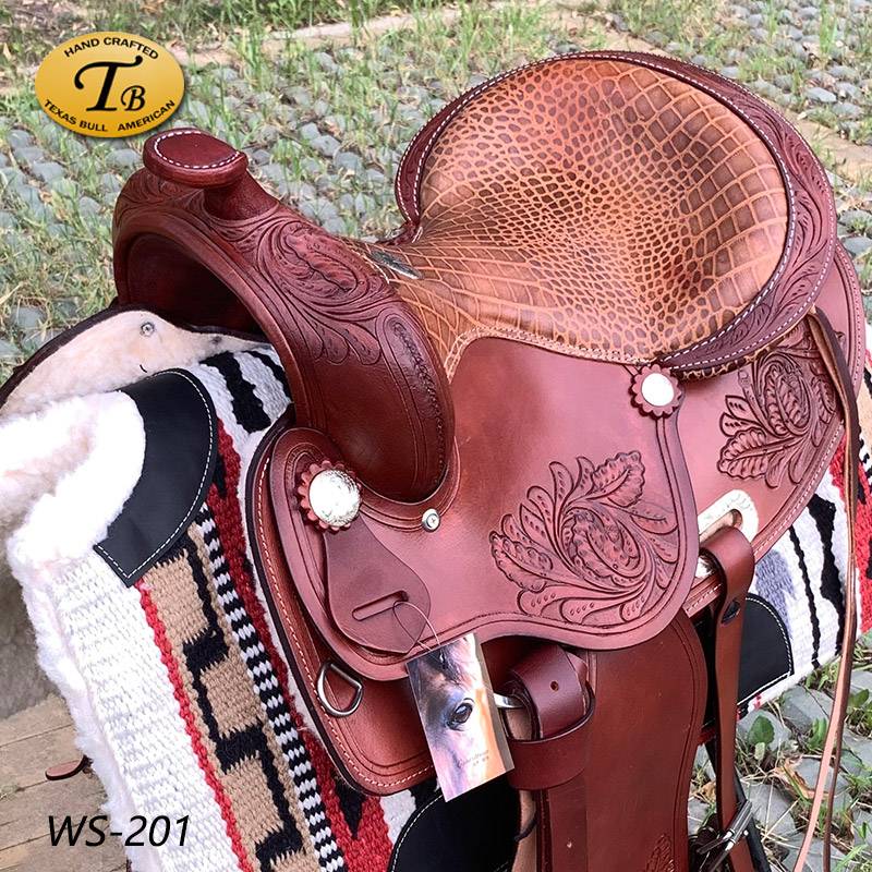 The United States imports TB American Western Saddy Saddy Palace Palace Products Pure Cowp Skin Saddle Male