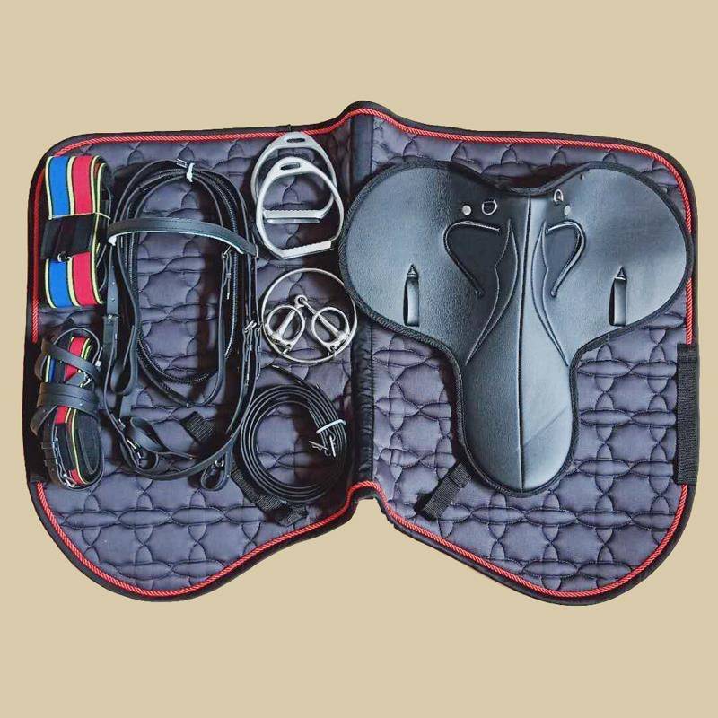 Black saddle