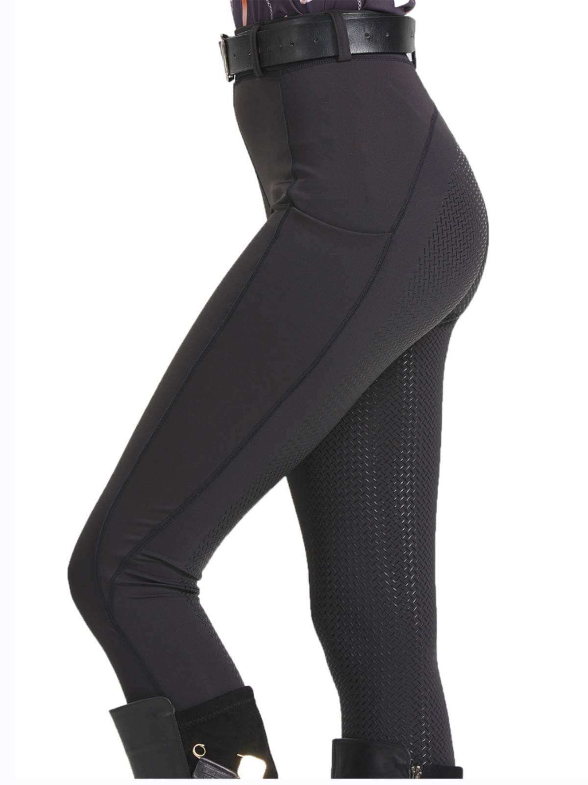 Summer women's riding pants silicone pants high bombs, breathable, wear -resistant equilibrium splitted equilibrium emozoa silicone riding 911