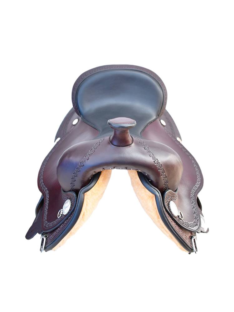 Century Jiudu saddle Circley Western Saddle Saddle CY Saddy Sadfare Mentons 15 -inch imported all -leather saddle skin
