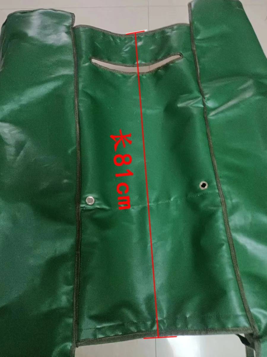 Canvas semi -rain -proof saddle bag thickened large horse back bag horses bag riding tools bag equivalent bag knight bag