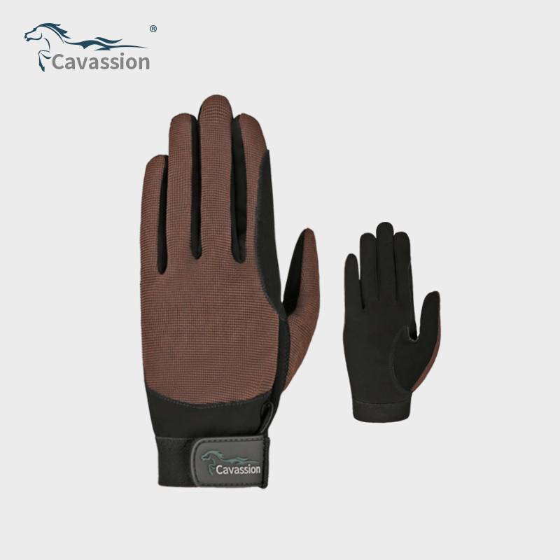 Cavassion adult equestrian gloves, four seasons rider rider horse horses 8104050