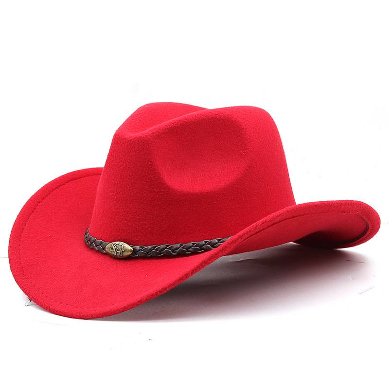 New American denim hat men's horse riding hat Outdoor tourism equestrian hat Bermail hairy hat
