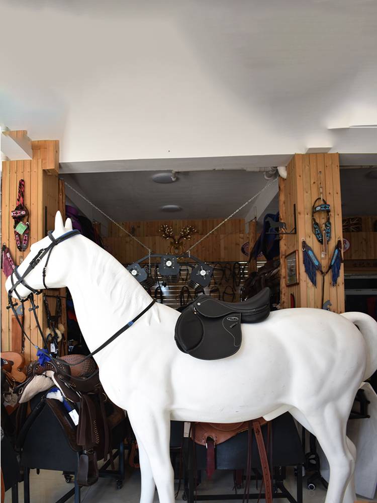 Century Jiudu Ma saddling professional obstacle saddling saddle rider full leather equivalent equipment comprehensive saddle full skin disorder