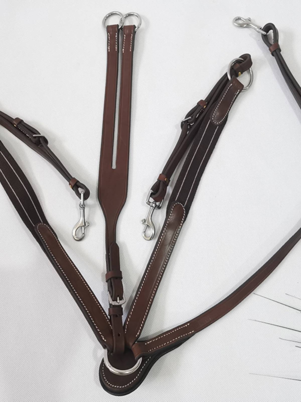 A horse's graft graft, two grafts, one graft, one graft graft, and a saddled graft