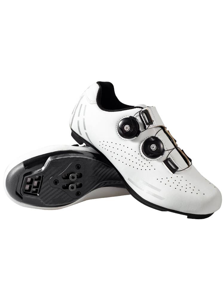 ROGTYO bicycle riding shoe double twist shoe highway mountain bike rotation buttons hard bottom to help men and women's version