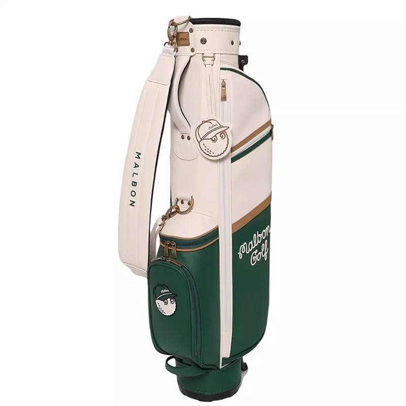 New Fashion Malbon Golf Golf Golf Pack PU Waterproof Speed ​​Bar Back Men's Women's Combined Club Bags