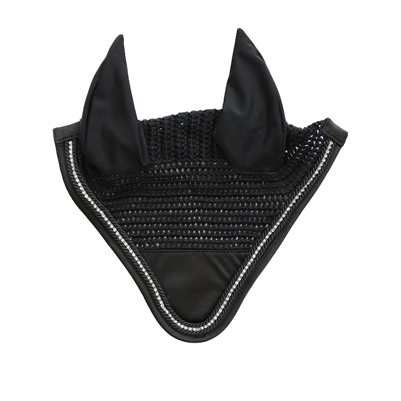 TF horse horses black saddling cushion set obstacle sweat drawer legged horse cage -headed horse ear hood professional equestrian supplies