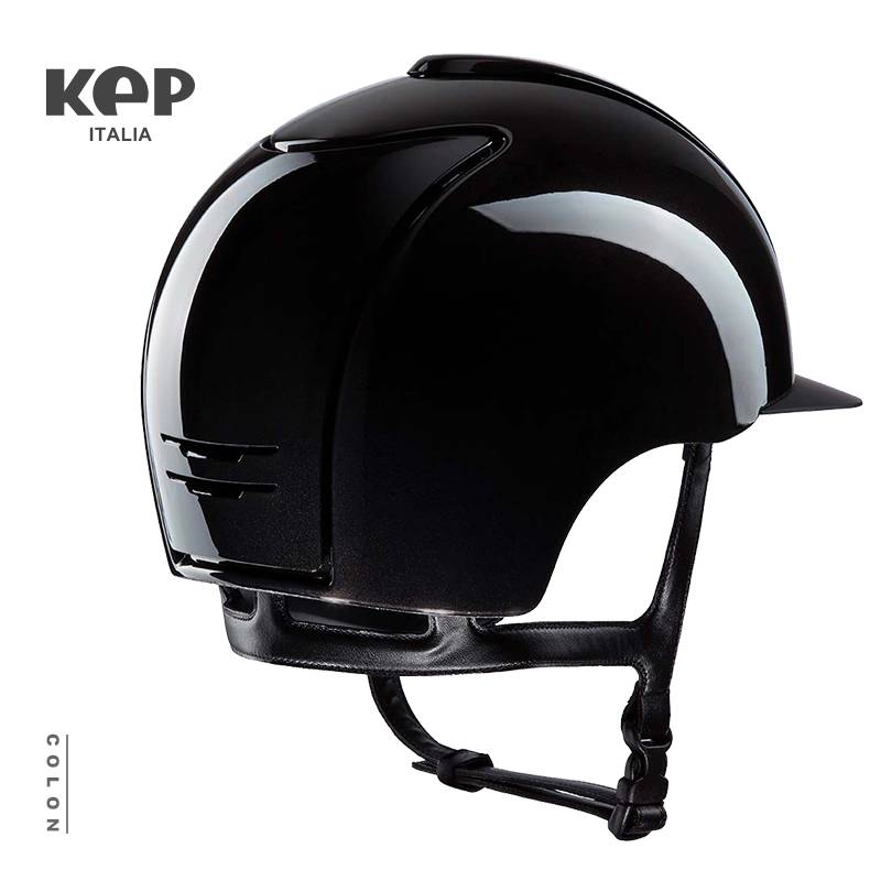 KEP Equestrian helmet Italian imported black knight helmet riding helmet helmet Children riding helmet 401