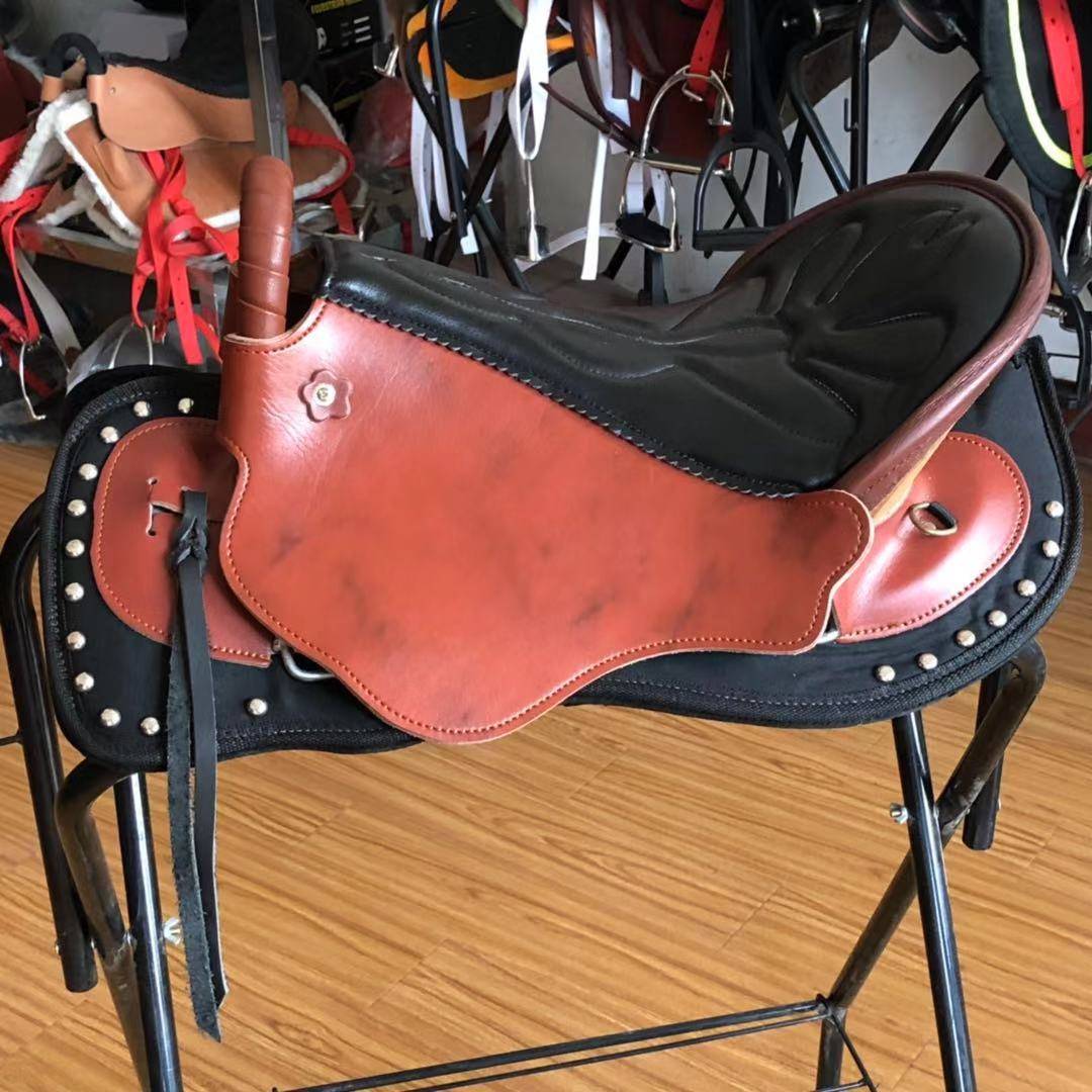 The saddle's full of mail, tourists' saddles, tourist saddles, special price saddles