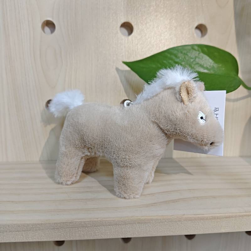Little equestrian pendant puppet bag ornament, happy blessing hoof, pony, keychain plush doll equipment