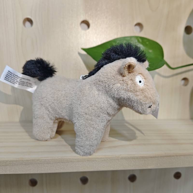 Little equestrian pendant puppet bag ornament, happy blessing hoof, pony, keychain plush doll equipment