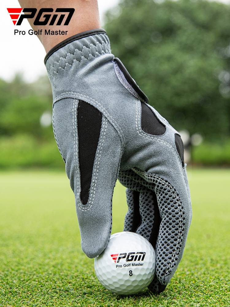 PGM golf glove men's summer breathable ultra -fiber cloth gloves Golf products fishing single only left and right hands