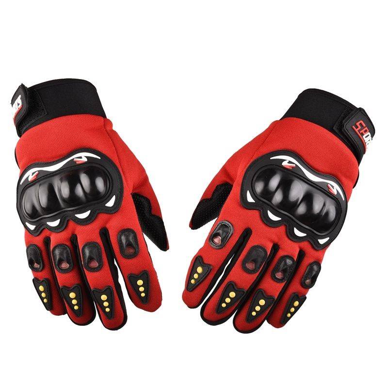 Motorcycle and locomotive protection full -finger glove men's protection knight chief refers to outdoor sports breathable semi -finger men's four seasons