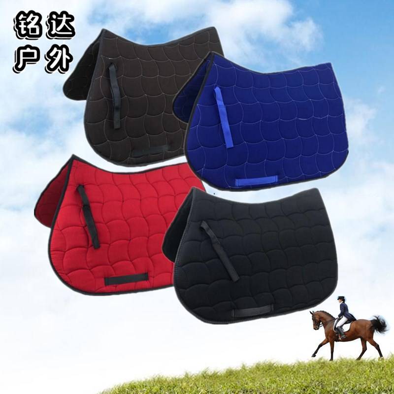 A new saddle pad with a new saddle pad and a sweat vest for horse-backing