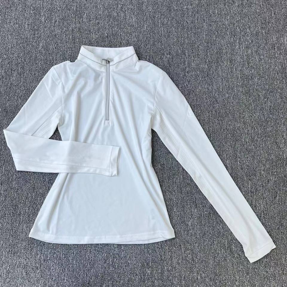 French brand Harcour Women's Equestrian long -sleeved long -sleeved long -sleeved sweaty T -shirt horse riding equipment