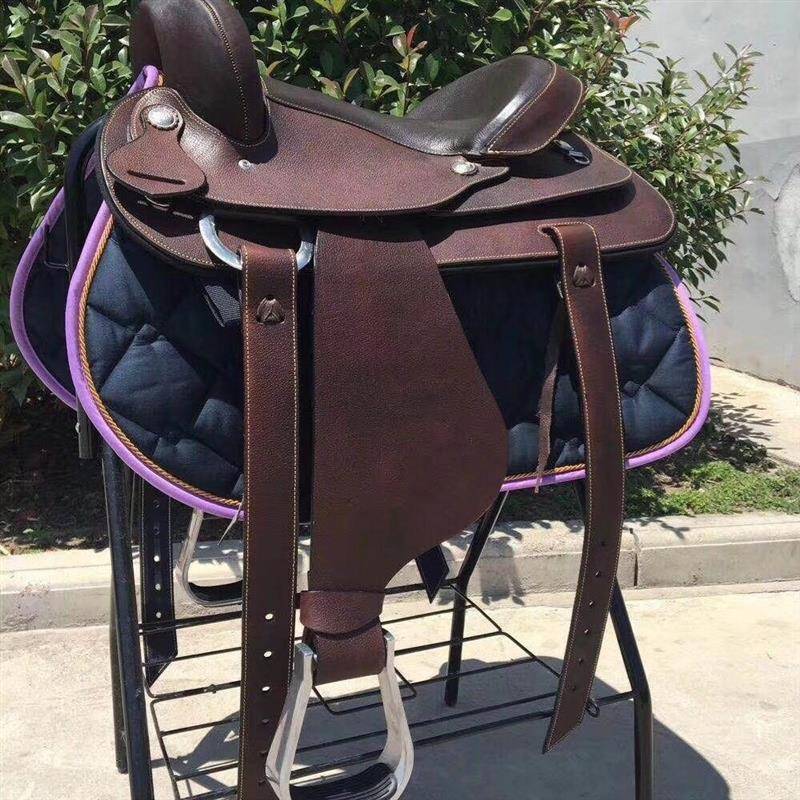 2024 New product Ludong Horse Western saddles and equestrian products in western saddle riding equipment all