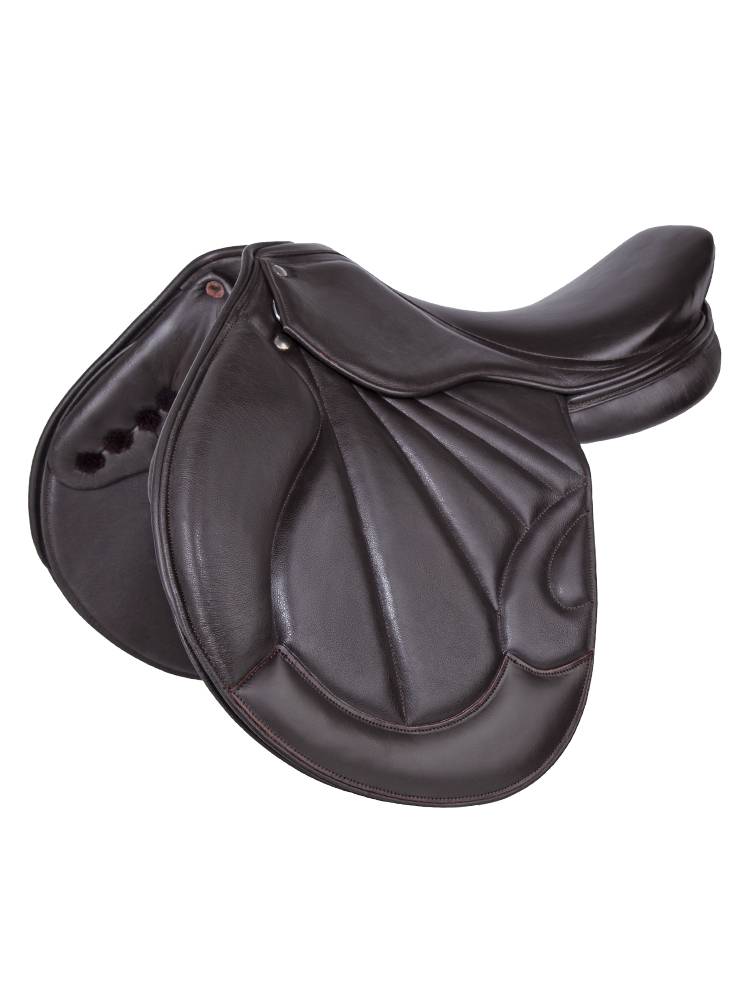 Cavassion comprehensive saddle saddle British cowhide full set of equestrian Rockma 8202052