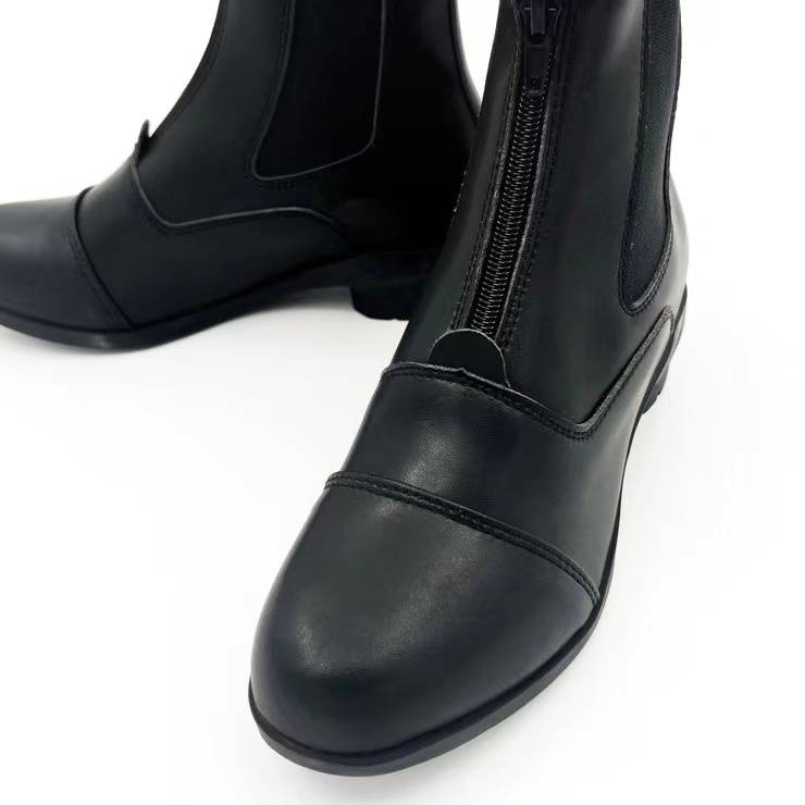 Professional equestrian boots breathable soft men, girls Children, leather ride boots, Kanareh horses obstacle to knight boots