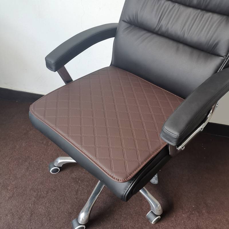 Office leather cloth chair cushion hair chair boss computer chair cushion Internet cafe water waterproof skate cushion cushion