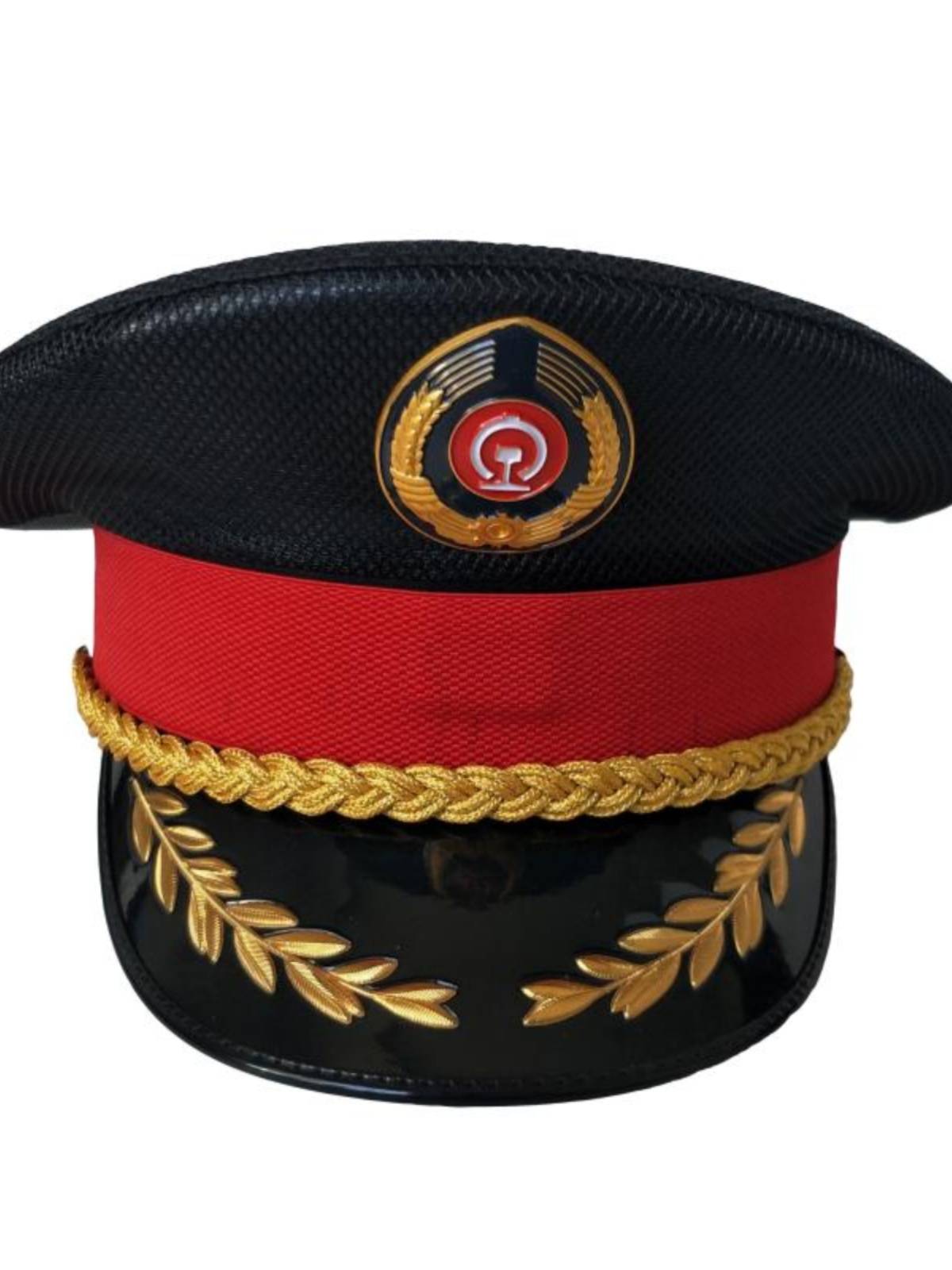 new railway cap, railway male flight attendant hat
