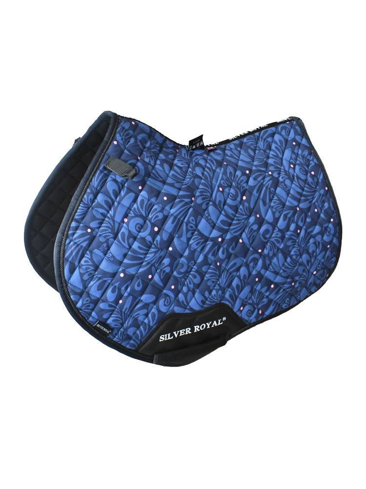 2024 new Silverroyal British sweat -sweat drawer saddling cushion colorful flower cushion cushion cushion saddle cushion