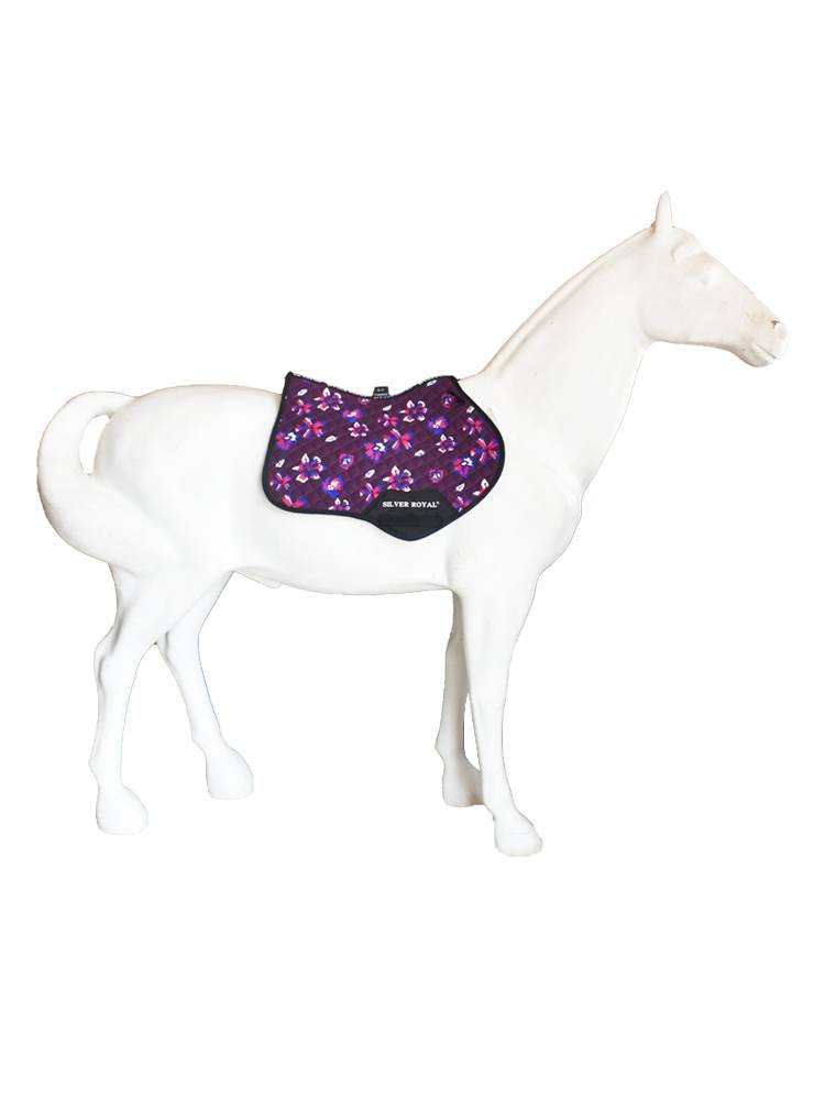 2024 new Silverroyal British sweat -sweat drawer saddling cushion colorful flower cushion cushion cushion saddle cushion