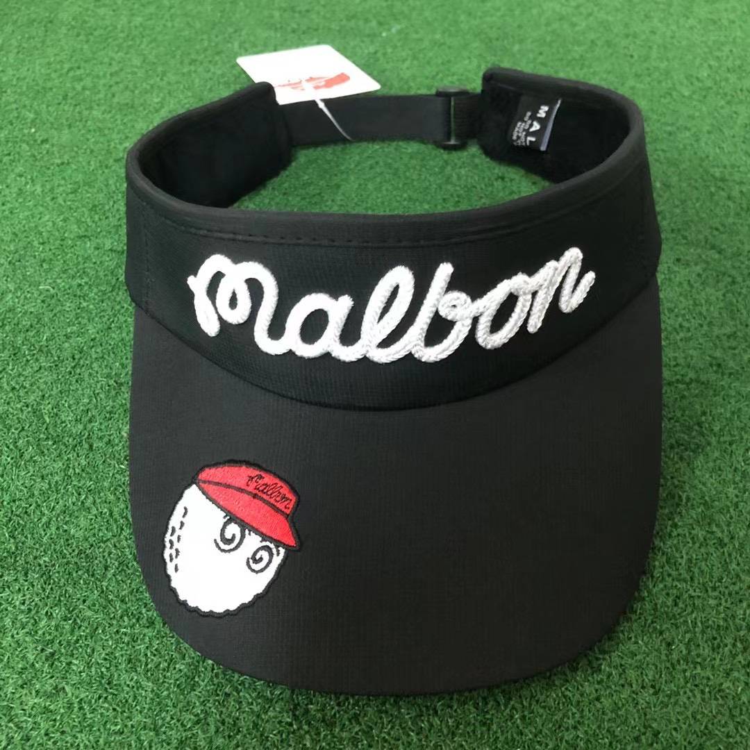 Malbon golf hat men's universal sweat absorption inside can adjust the breathable empty top hat shading cap