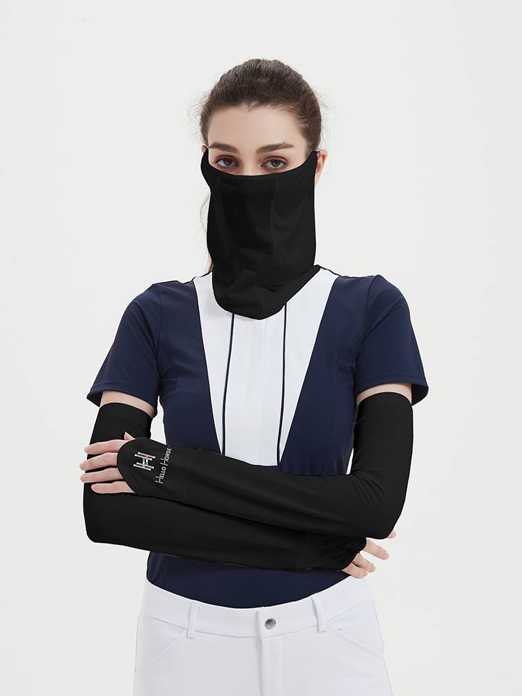 Spring and summer sunscreen mask breathable, hygroscopy, sweat -cuff equal case equestrian college equipment riding equipment