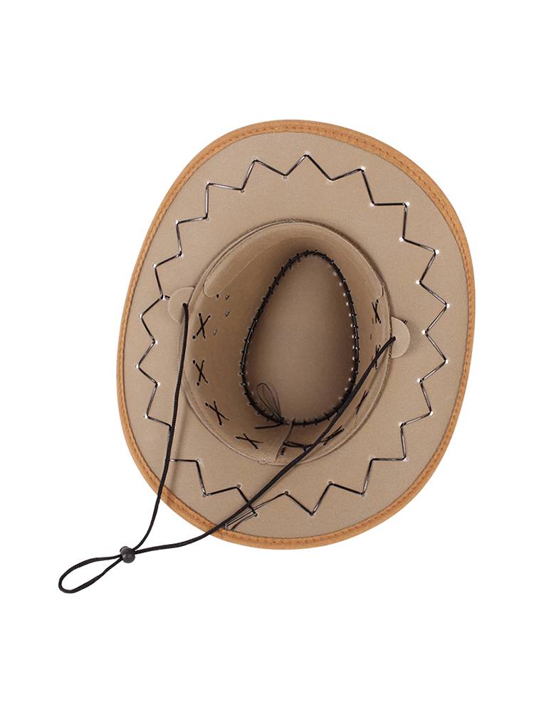 West Cowboy's Out-of-the-Wing Travel, male and female sunshields, summer sunscreen-proof knight hats