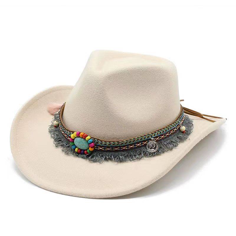 ♪ ♪ Tibetan hat, western cowboy hat ♪
