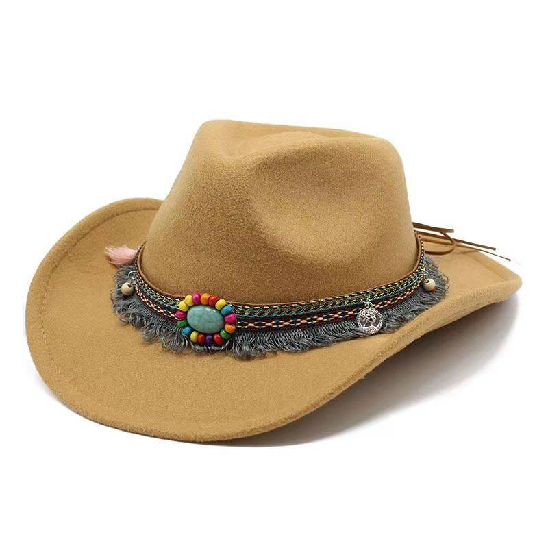 ♪ ♪ Tibetan hat, western cowboy hat ♪