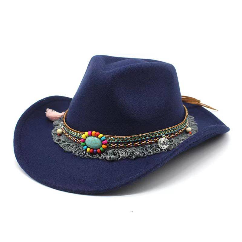 ♪ ♪ Tibetan hat, western cowboy hat ♪