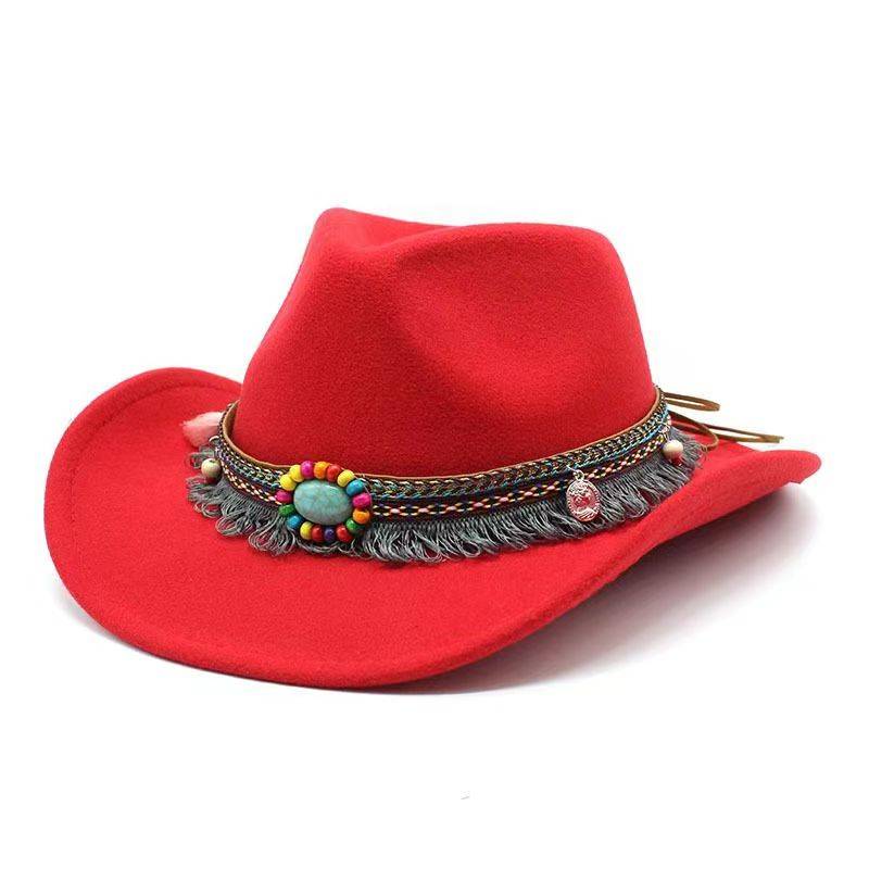 ♪ ♪ Tibetan hat, western cowboy hat ♪