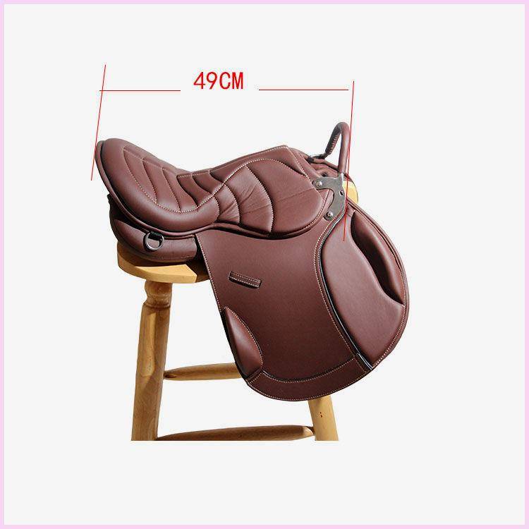 Handlepower endurance saddle outdoor outdoor ride novice bi -belly straps full set of teaching English tourists saddlezo horses horses
