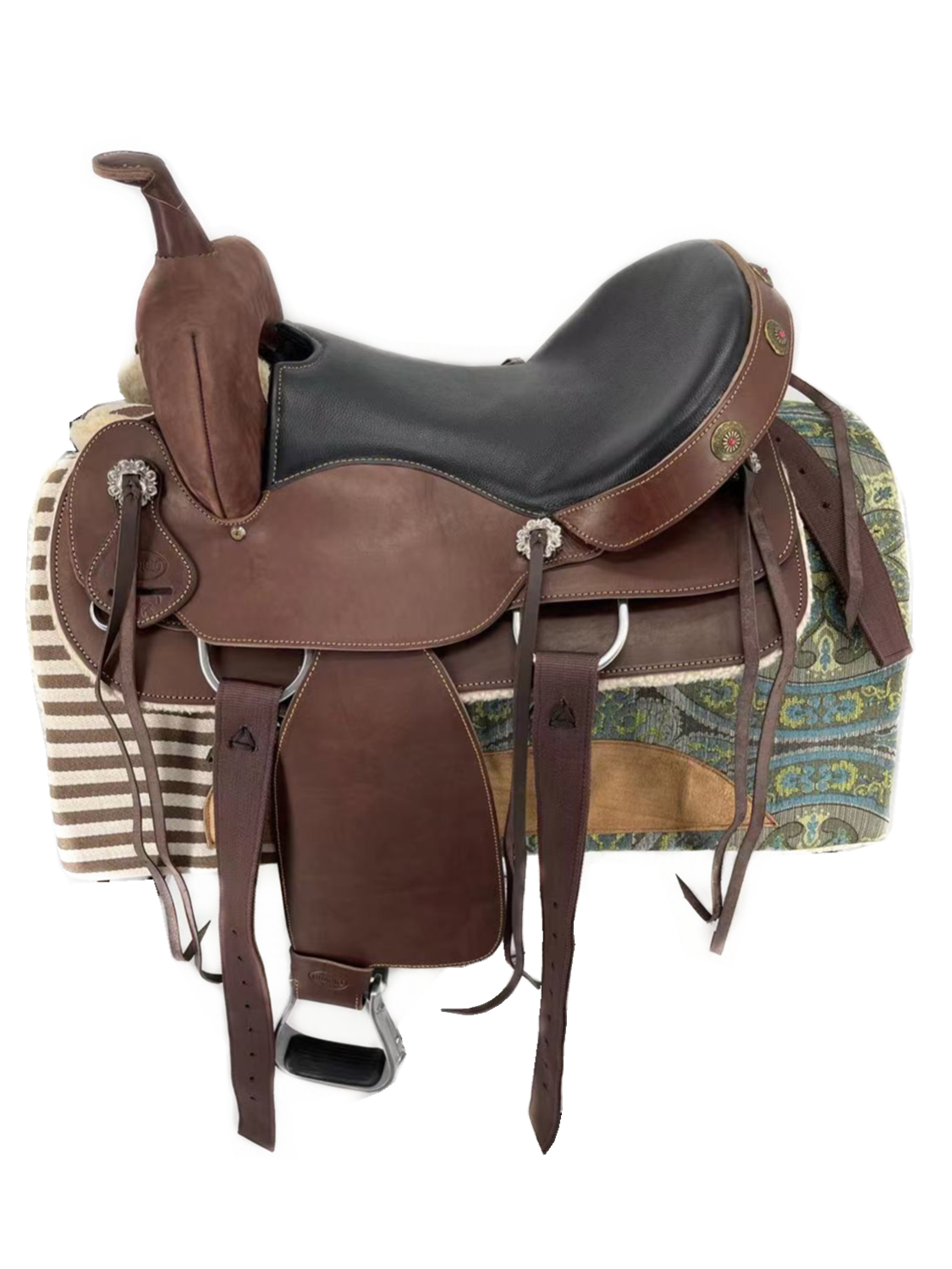 West saddles, new, pure-fowl saddles, full of saddles, horses and horses