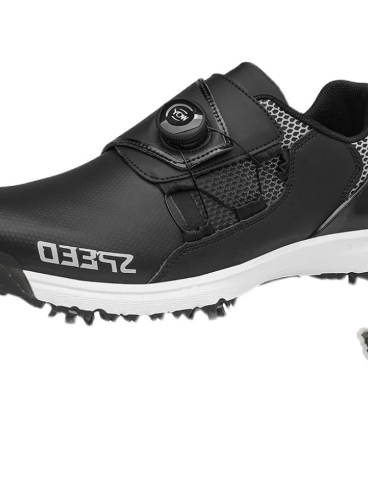 Worrying Nice men's professional golf shoes portable rotation buttons, waterproof and outdoor sports training shoes