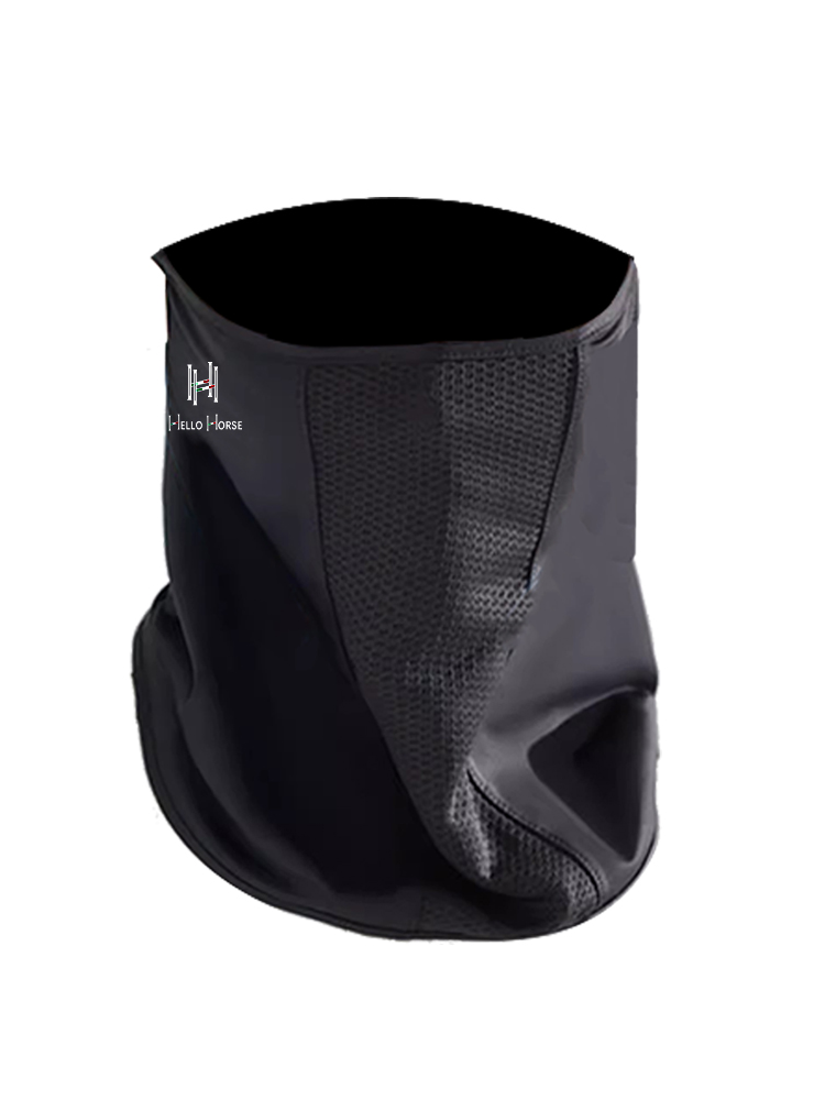 Spring and summer equestrian clothing equestrian sunscreen mask equipped with ventilation, hygroscopic, sweat, ice silk sleeve sleeve horsesy equipment