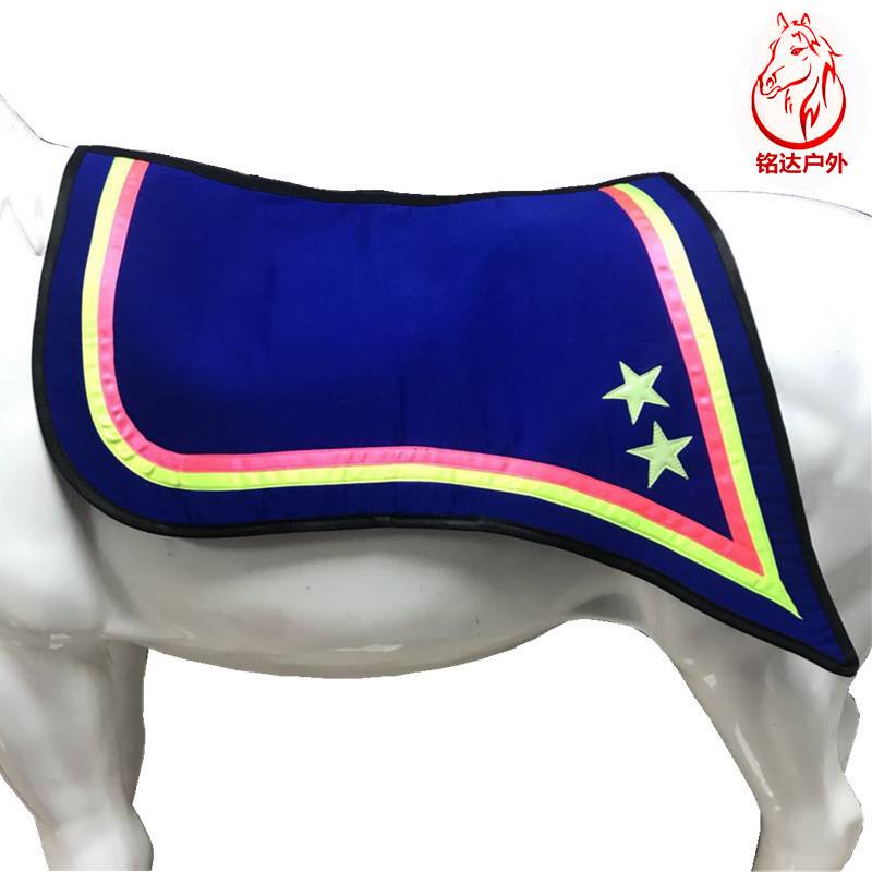 New product 2024 saddle cushion five -star felt material Material western saddle tourist saddling sweat sweat drawer fine riding supplies
