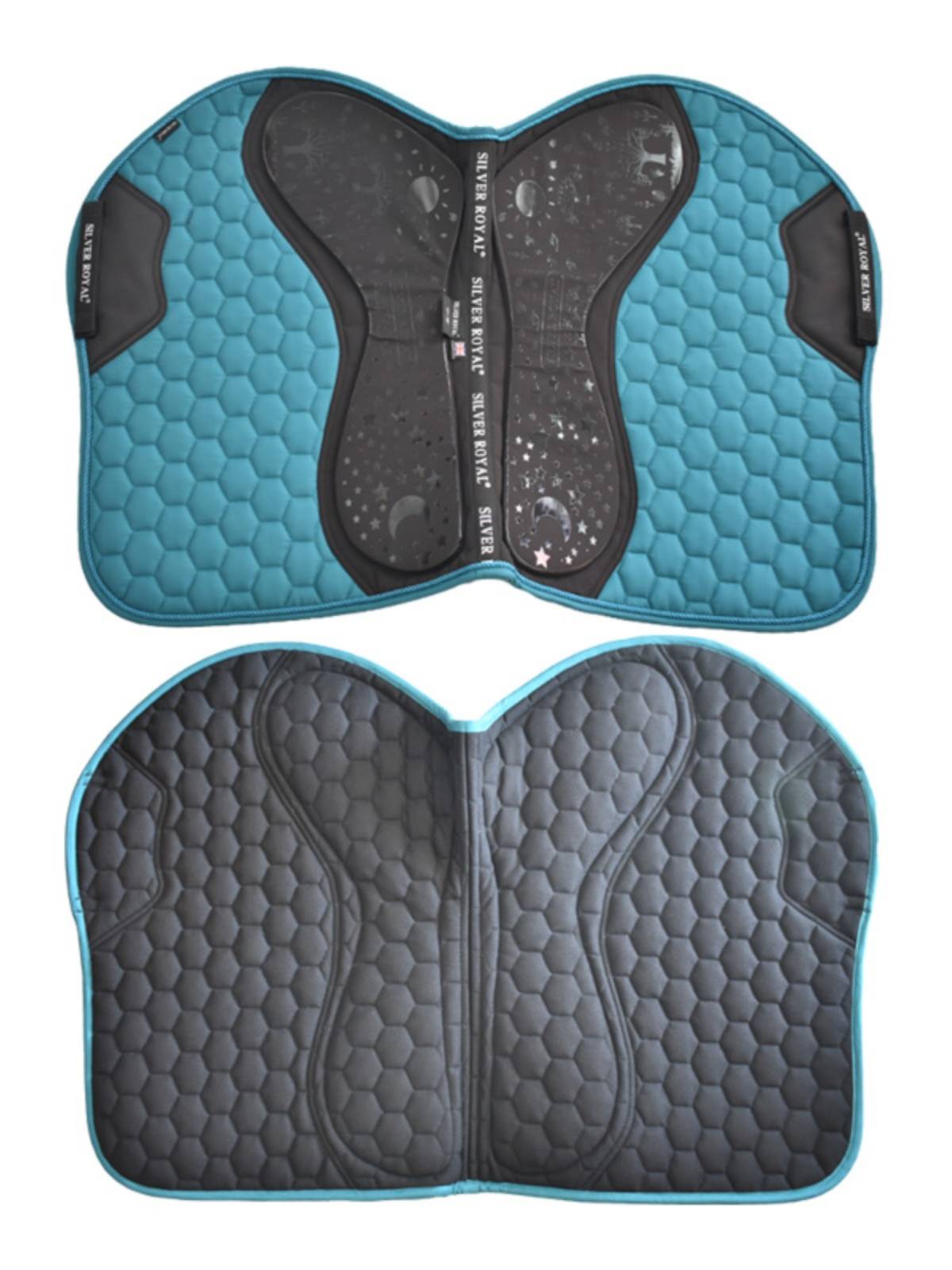 Silicone anti -skid horse sweat pad equestrian pads and saddling pads, thickened saddle cushion sweat drawer horses products cushion