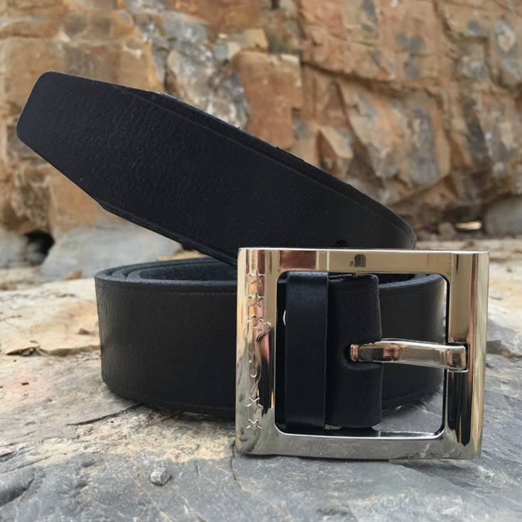 Military Eagle 3521 Genuine pilot Pure ocow leather belt header water cowhide leather troops fan belt