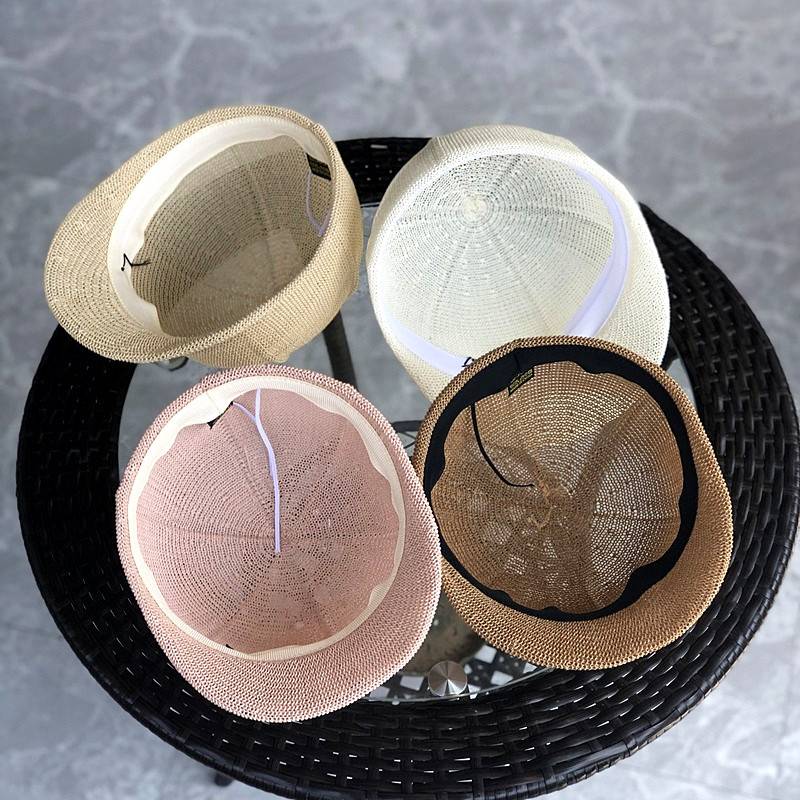 Spring and Summer Knight Hat British Grass Eslope Hat Men's Women's Tide Person Short -Ruddy Duck Tongue Hat Korean New