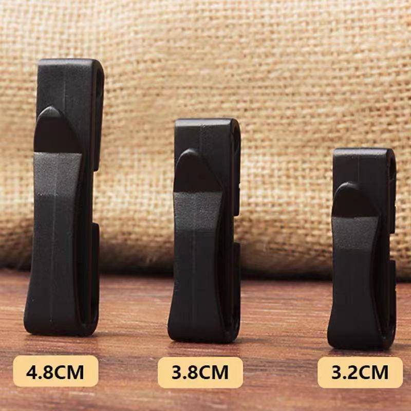 Genuine YKK belt clip -load tail tail belt buckle ring clip fixed ring leather pants belt accessories