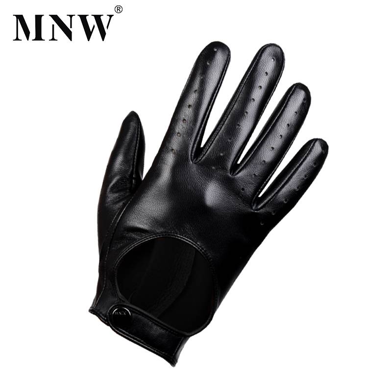 Men's head layer of the small sheepskin touch screen single leather pure leather repair hand -breathable driving driving motorcycle leather glove