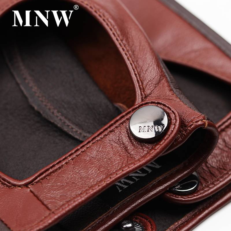 Men's head layer of the small sheepskin touch screen single leather pure leather repair hand -breathable driving driving motorcycle leather glove