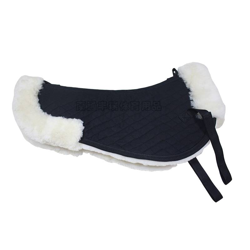 Thick pure wool saddle cushion buffer shock absorption balance pad pure cotton soft horse riding race horses horses back pad horses